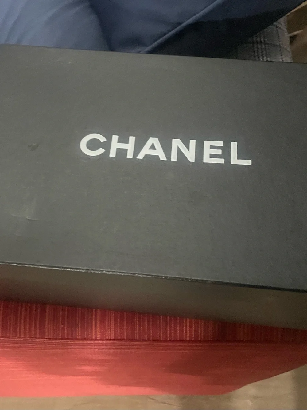 CHANEL Cream Ballerina Flats/Black Cap Toe style G25206Y02156 Karl Lagerfeld